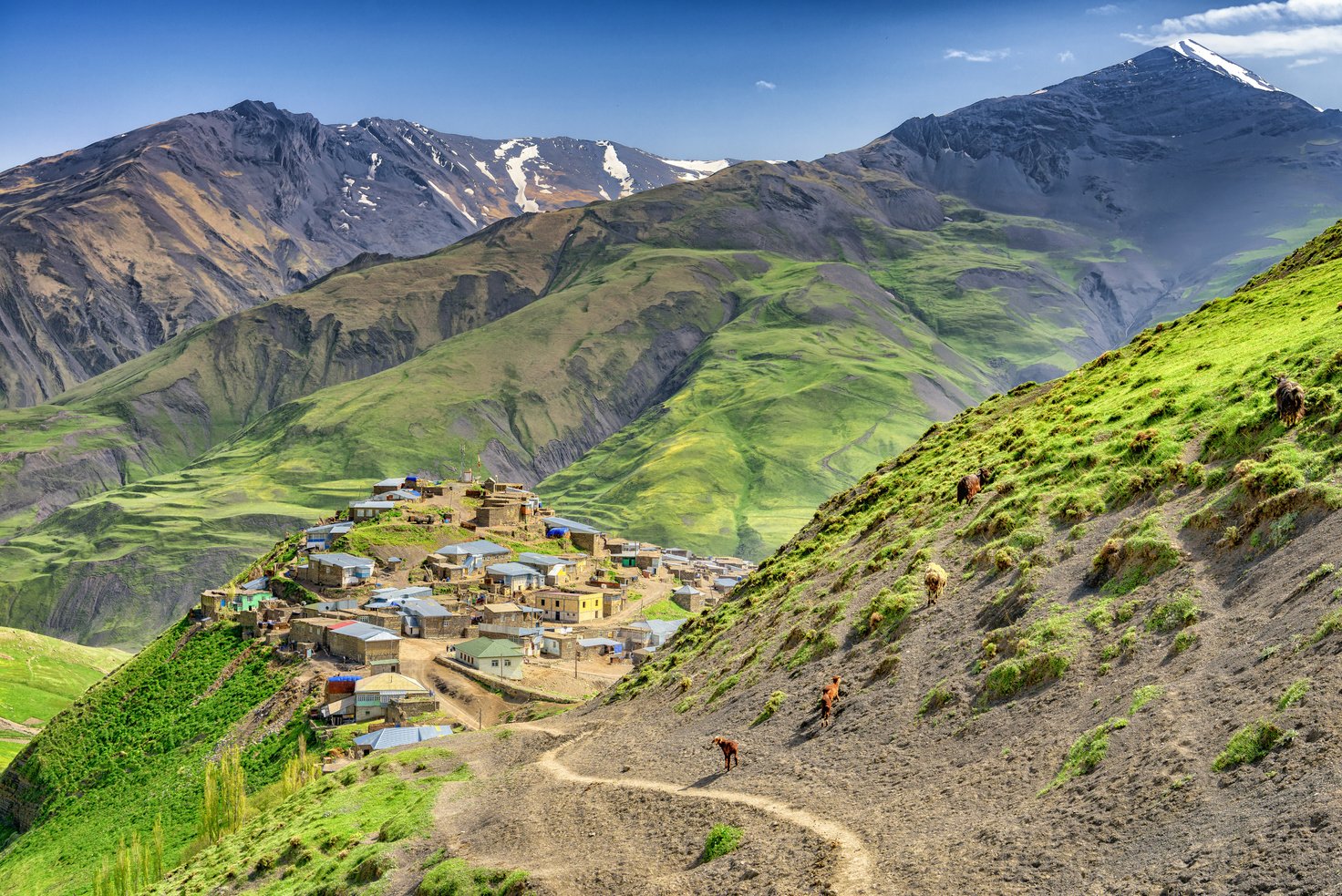 Azerbaijan mountain village